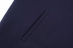 Navy Wool Patch Blouson - Men's