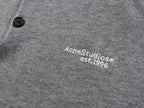 Black Cotton Chest Text Long-Sleeve - Men's