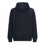 Navy Cotton Graphic Pullover - Men's