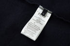 Navy Cotton Graphic Pullover - Men's