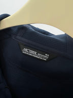 Navy Cotton Plain Hooded - Men's