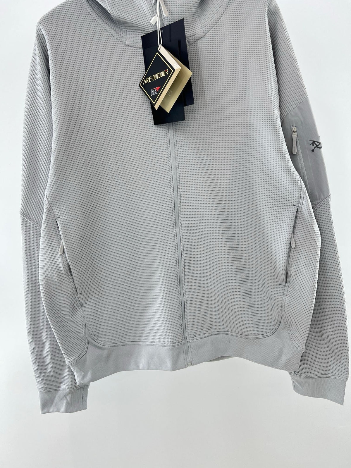 Navy Cotton Plain Hooded - Men's