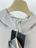 Navy Cotton Plain Hooded - Men's