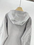 Navy Cotton Plain Hooded - Men's