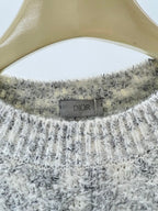 Red Wool Plain Crewneck - Men's