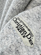 Red Wool Plain Crewneck - Men's