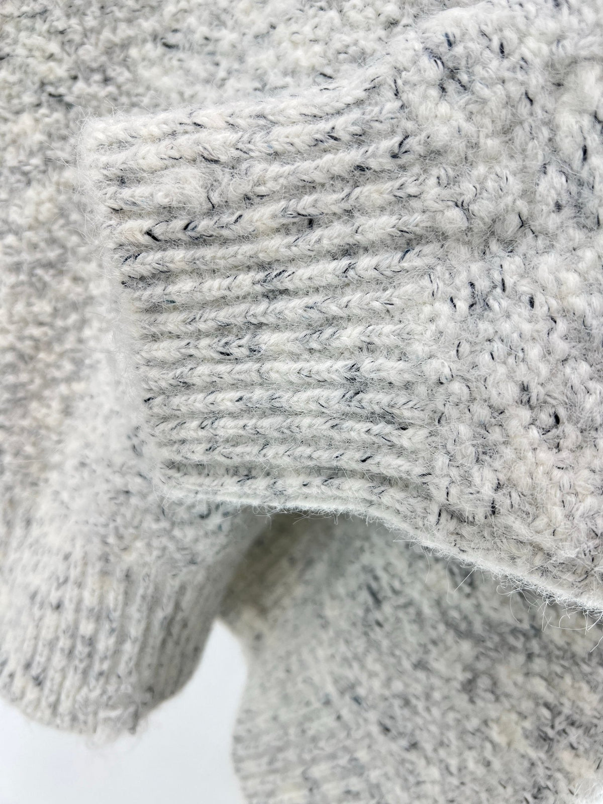 Red Wool Plain Crewneck - Men's