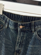 Blue Denim Faded Straight - Men's