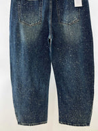 Blue Denim Faded Straight - Men's