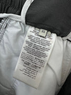 Black Cotton Drawstring Wide-Leg - Men's
