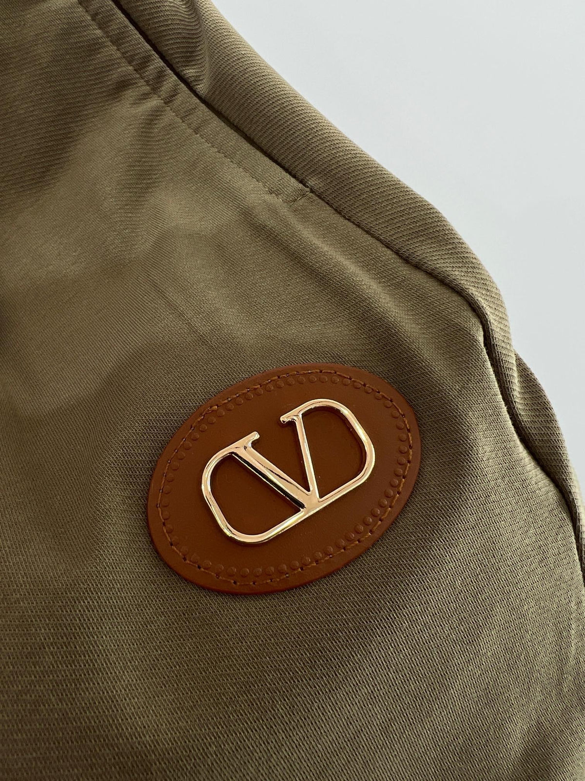 Olive Cotton Plain Straight - Men's