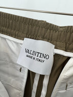 Olive Cotton Plain Straight - Men's