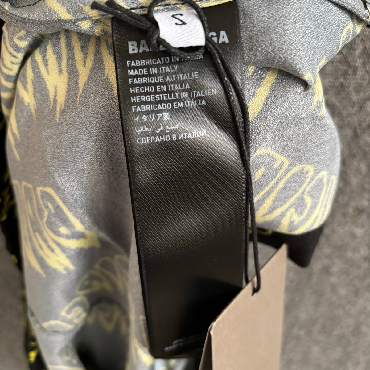 Black Nylon Monogram Print Swim - Men's