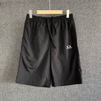 Grey Nylon Logo Drawstring - Men's