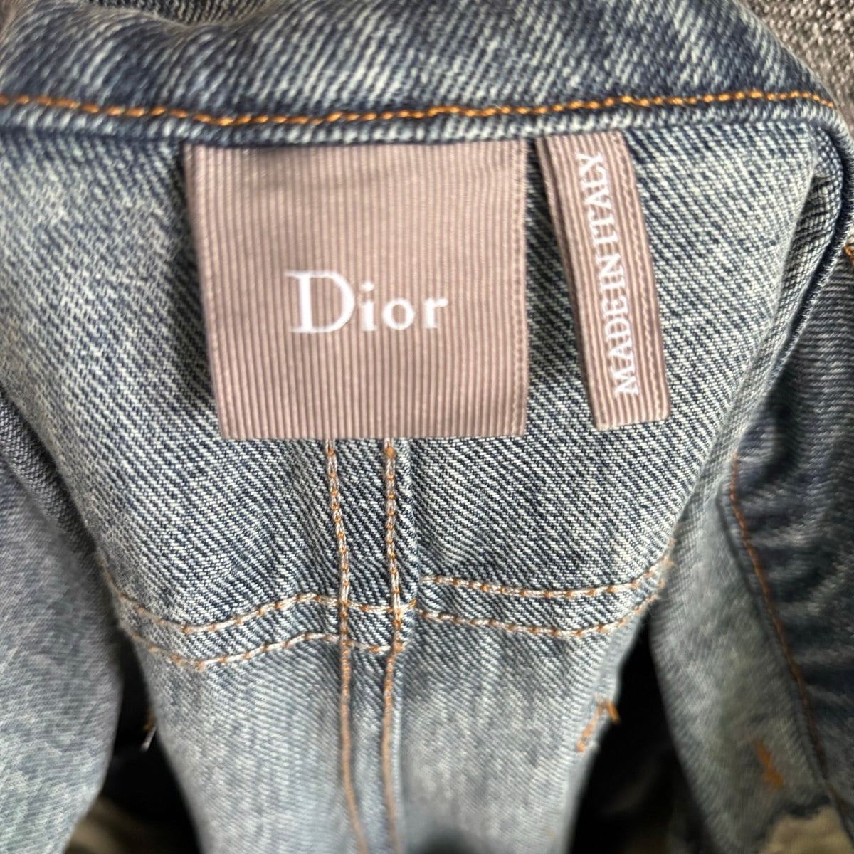 Blue Denim Panelled Straight - Men's
