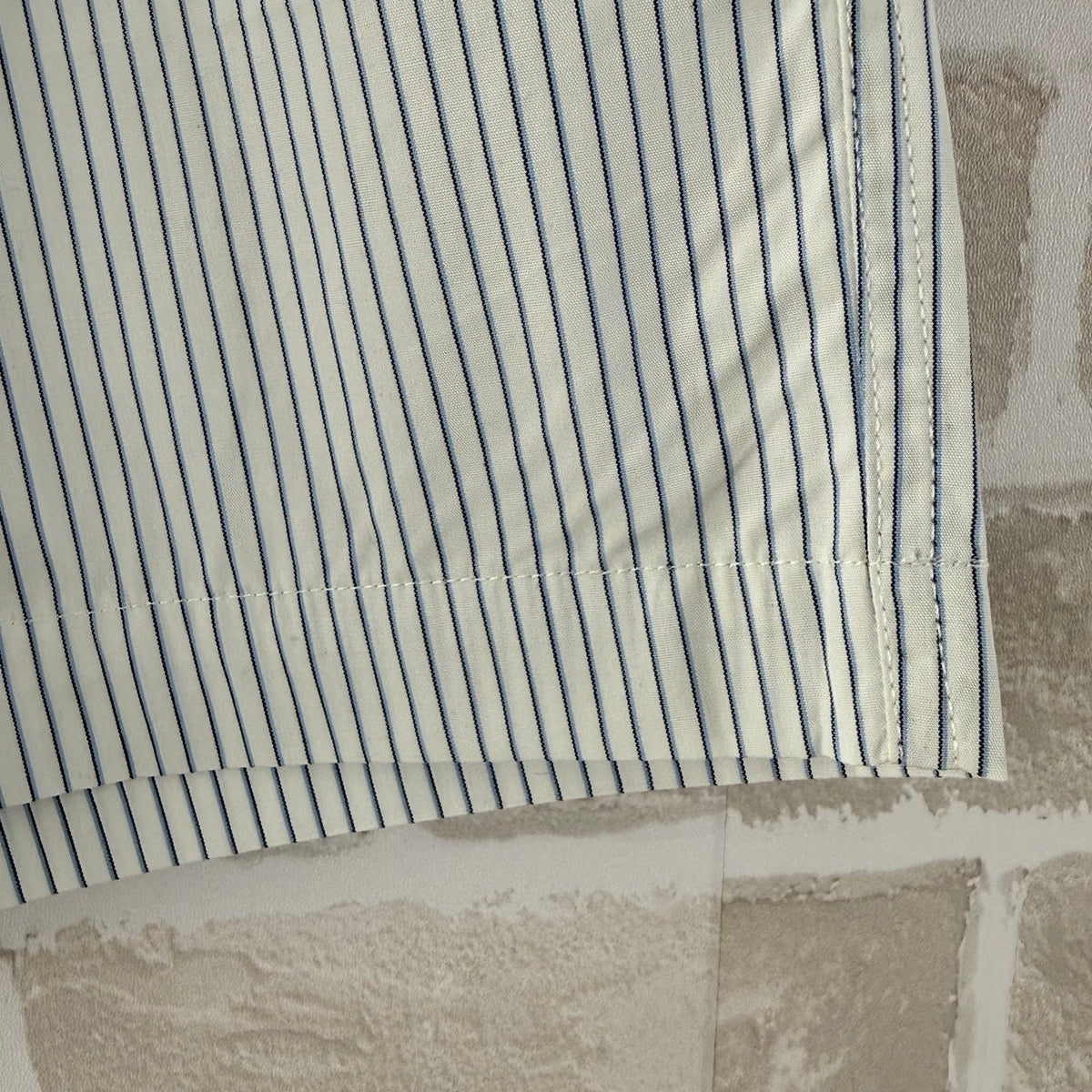 Blue Cotton Plain Drawstring - Men's
