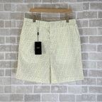 Cream Tweed Textured Tailored - Men's