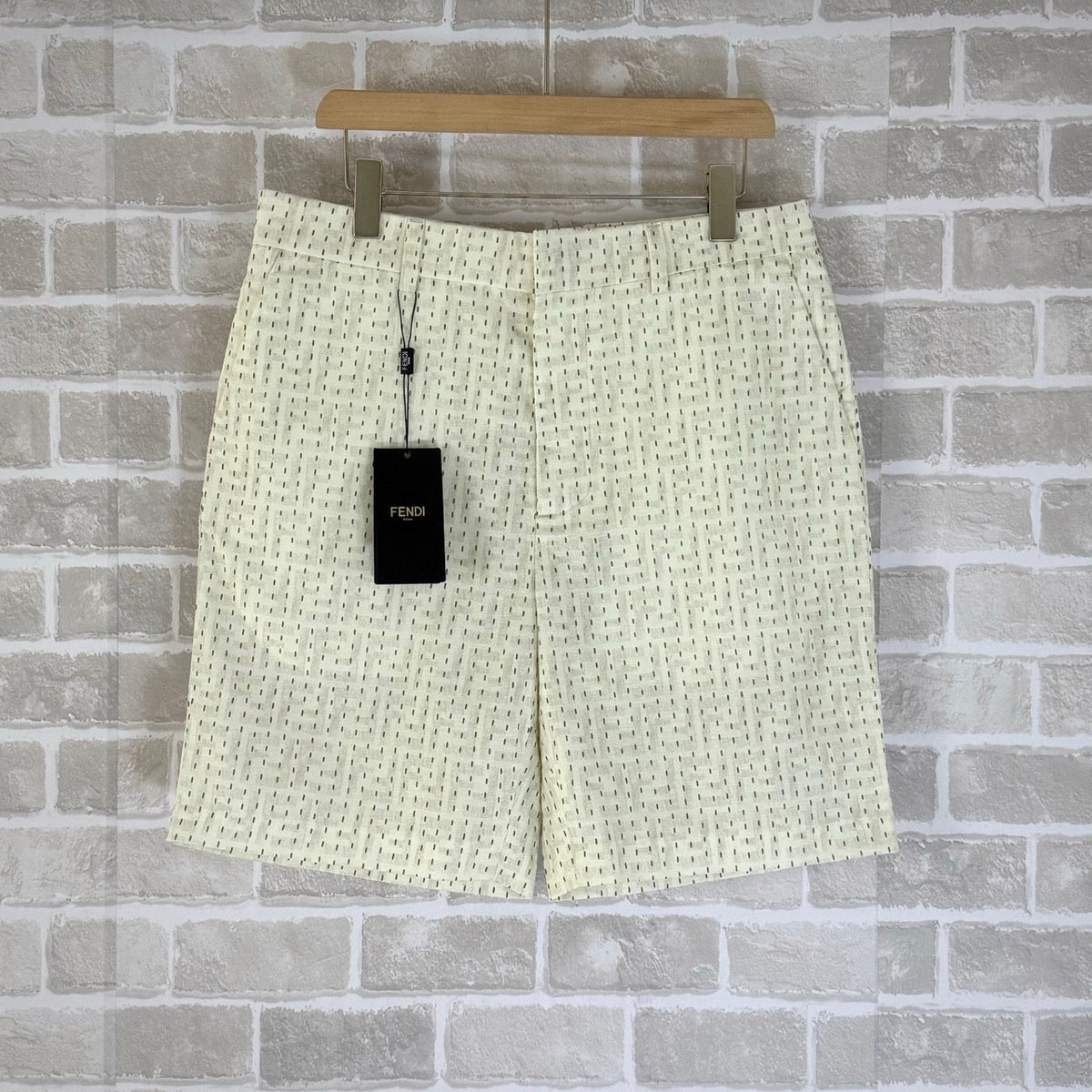 Cream Tweed Textured Tailored - Men's