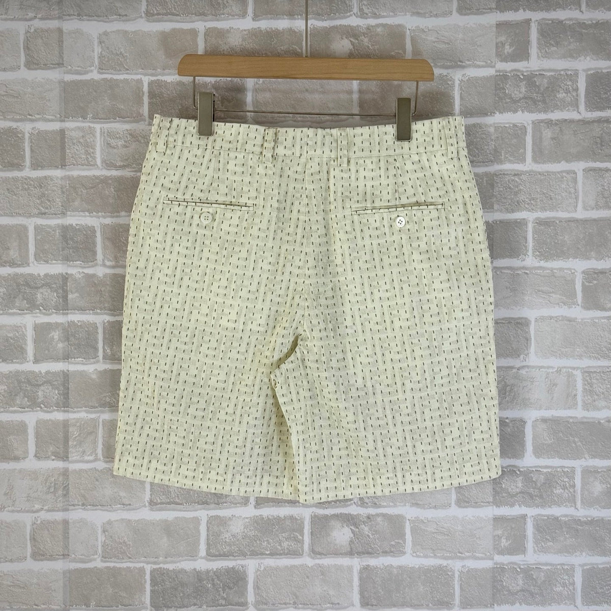 Cream Tweed Textured Tailored - Men's