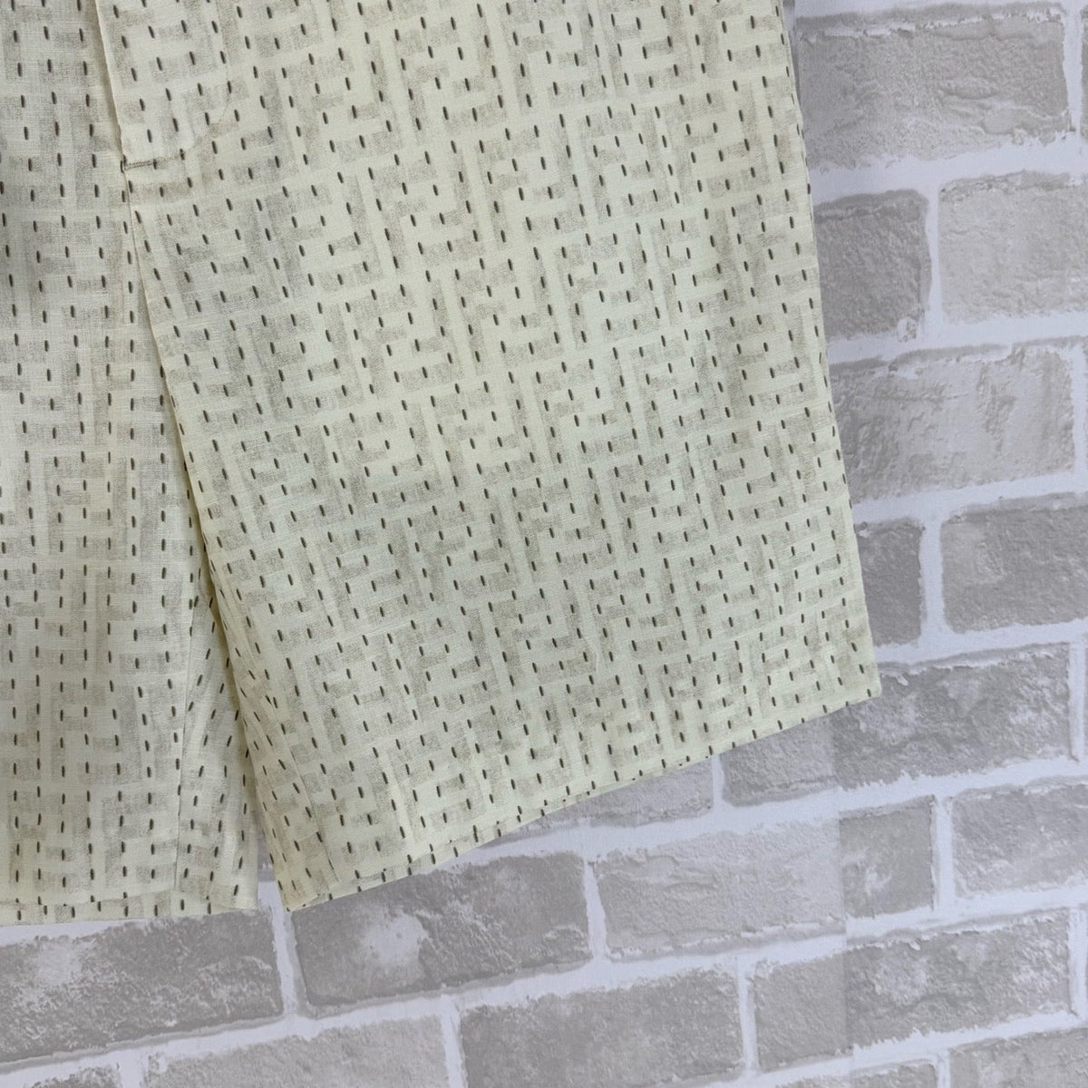 Cream Tweed Textured Tailored - Men's