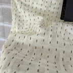 Cream Tweed Textured Tailored - Men's