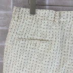 Cream Tweed Textured Tailored - Men's