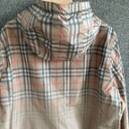 Check Hooded Windbreaker - Men's
