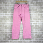 Pink Denim Monogram Straight - Men's