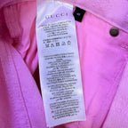 Pink Denim Monogram Straight - Men's