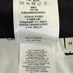 Black Cotton Embroidered Straight - Men's