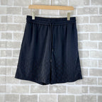 Navy Jacquard Tonal Drawstring - Men's