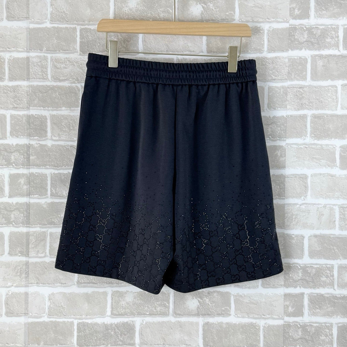 Navy Jacquard Tonal Drawstring - Men's