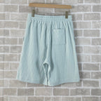 Blue Terry Textured Drawstring - Men's