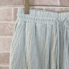 Blue Terry Textured Drawstring - Men's