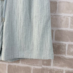Blue Terry Textured Drawstring - Men's