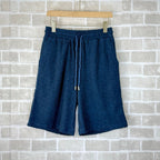 Blue Terry Textured Drawstring - Men's