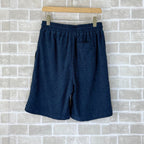 Blue Terry Textured Drawstring - Men's