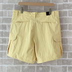 Grey Nylon Plain Cargo - Men's