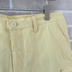 Grey Nylon Plain Cargo - Men's