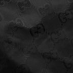 Black Jacquard Monogram Drawstring - Men's