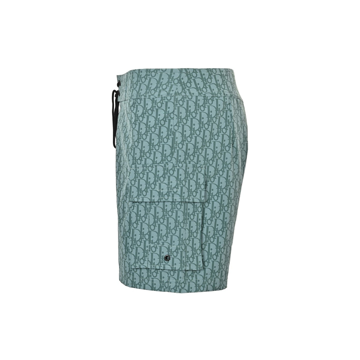 Blue Nylon Monogram Swim - Men's