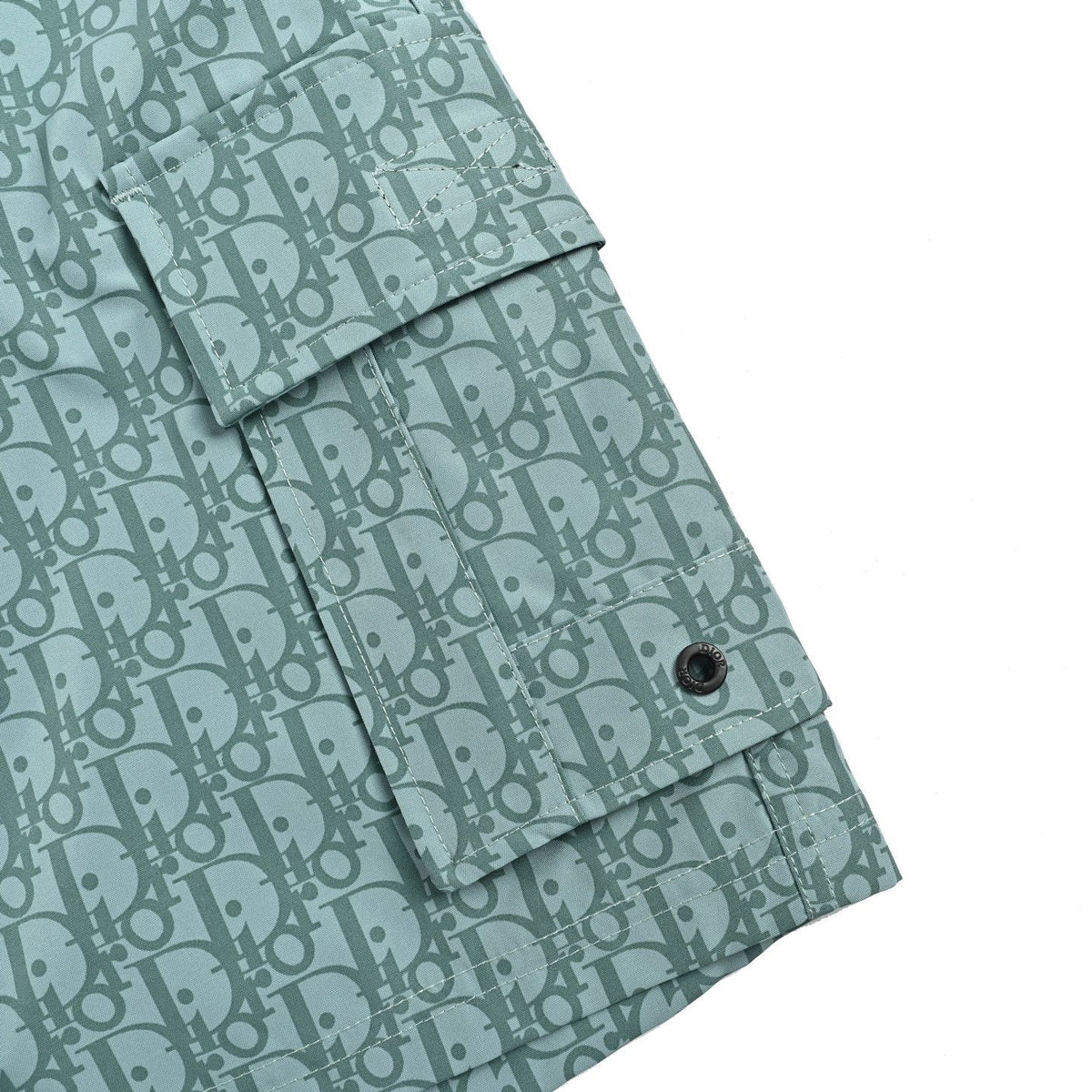 Blue Nylon Monogram Swim - Men's