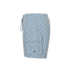 Blue Nylon Monogram Swim - Men's