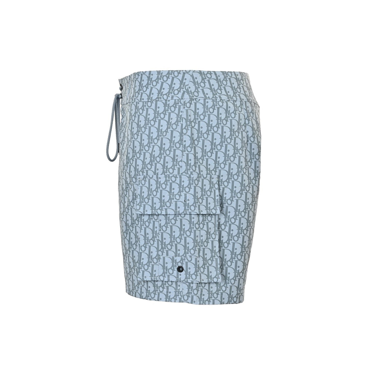 Blue Nylon Monogram Swim - Men's