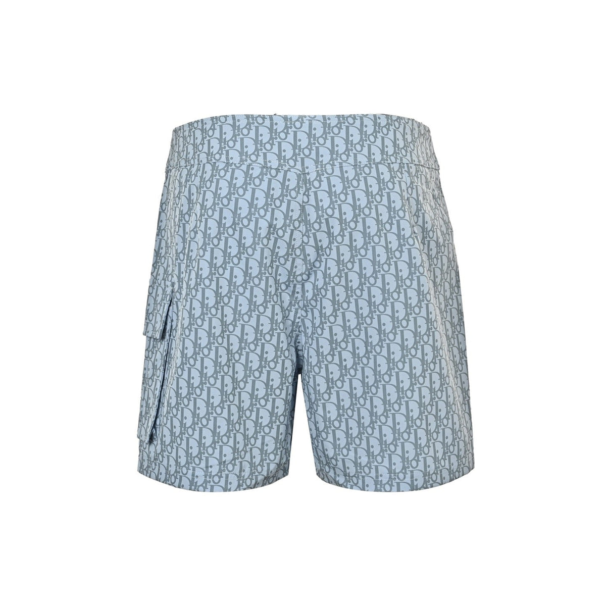 Blue Nylon Monogram Swim - Men's