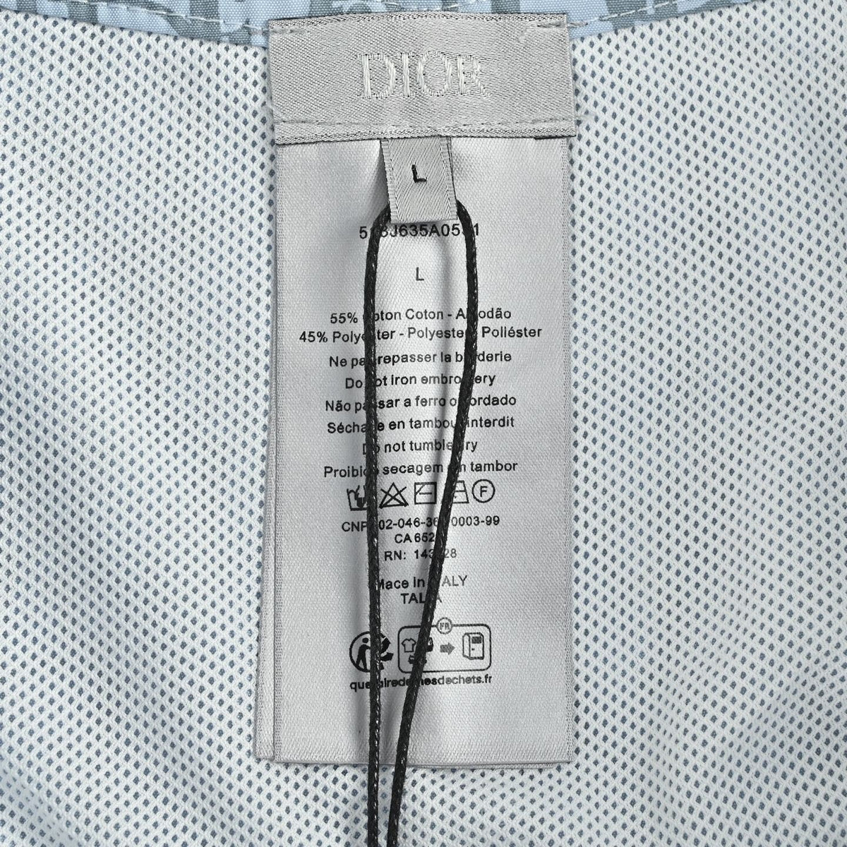 Blue Nylon Monogram Swim - Men's