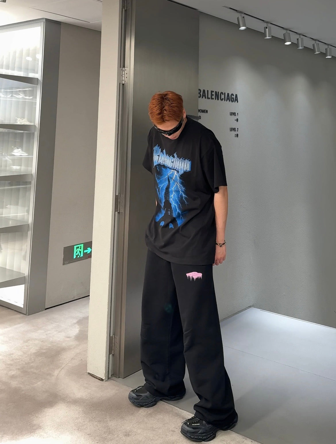Straight-Leg Jersey Trousers - Men's