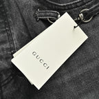 Grey Denim Faded Slim - Men's