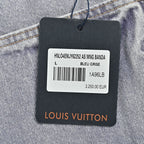 Grey Denim Washed Wide-Leg - Men's