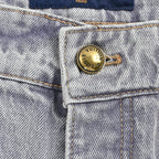 Grey Denim Washed Wide-Leg - Men's